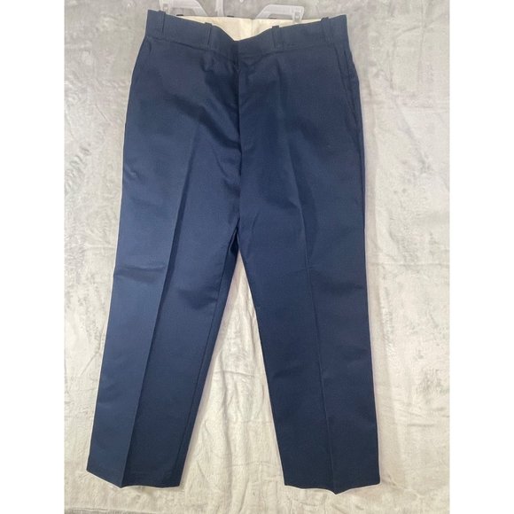 Work N Sport men's size 36 pants cotton blend permanently prest made in the U.S. - Picture 8 of 16